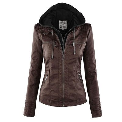Sophia™ | Elegant leather jacket