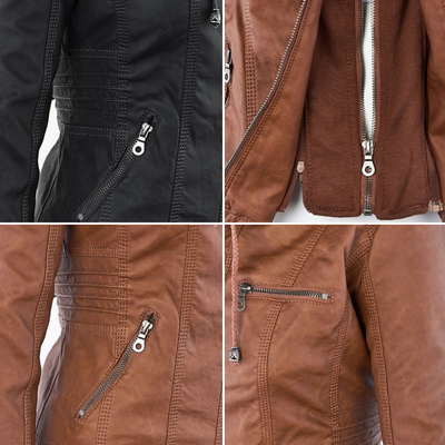Sophia™ | Elegant leather jacket