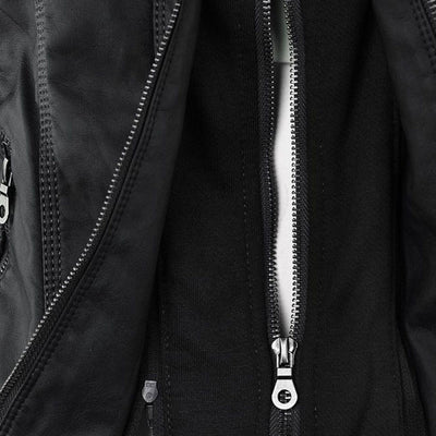 Sophia™ | Elegant leather jacket