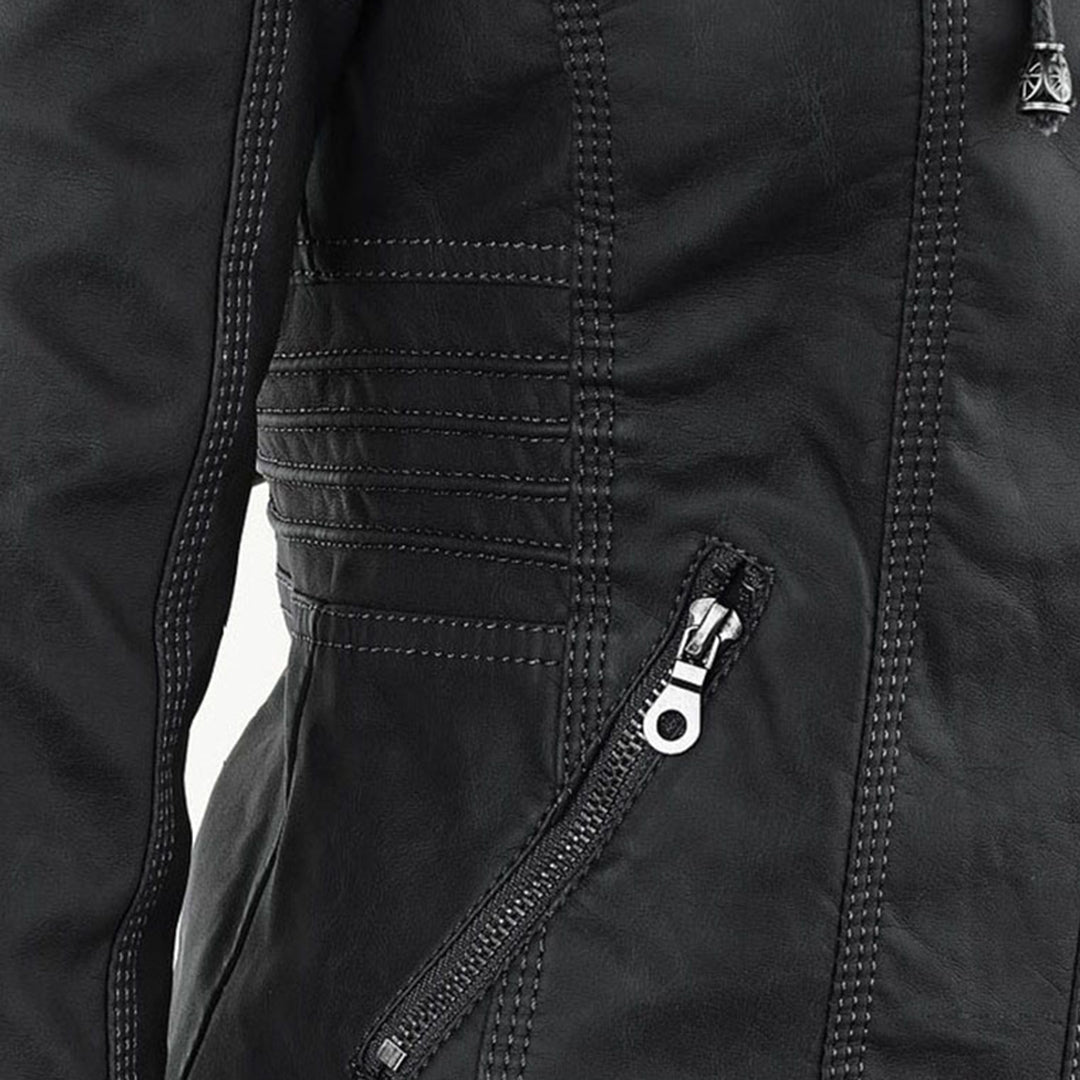 Sophia™ | Elegant leather jacket