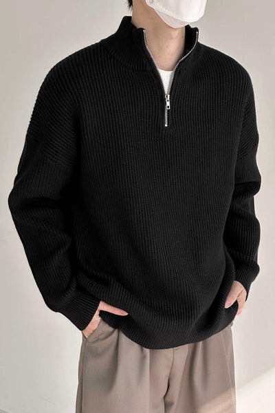 Lucas™ - Deluxe Zip-Up Sweater