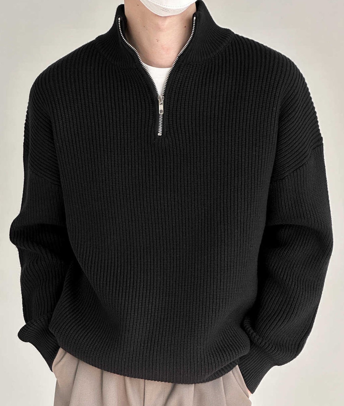 Lucas™ - Deluxe Zip-Up Sweater