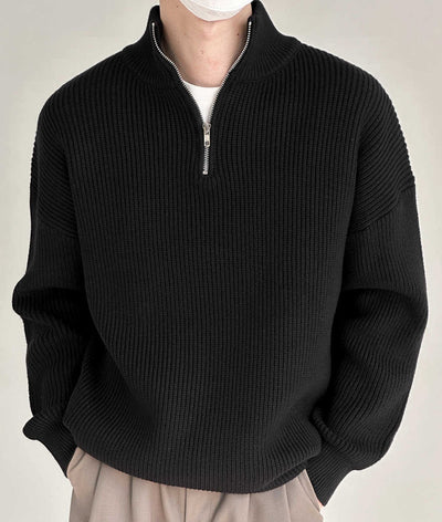 Lucas™ - Deluxe Zip-Up Sweater