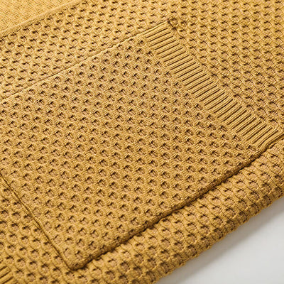 James™ - Cozy Honeycomb Knit Cardigan
