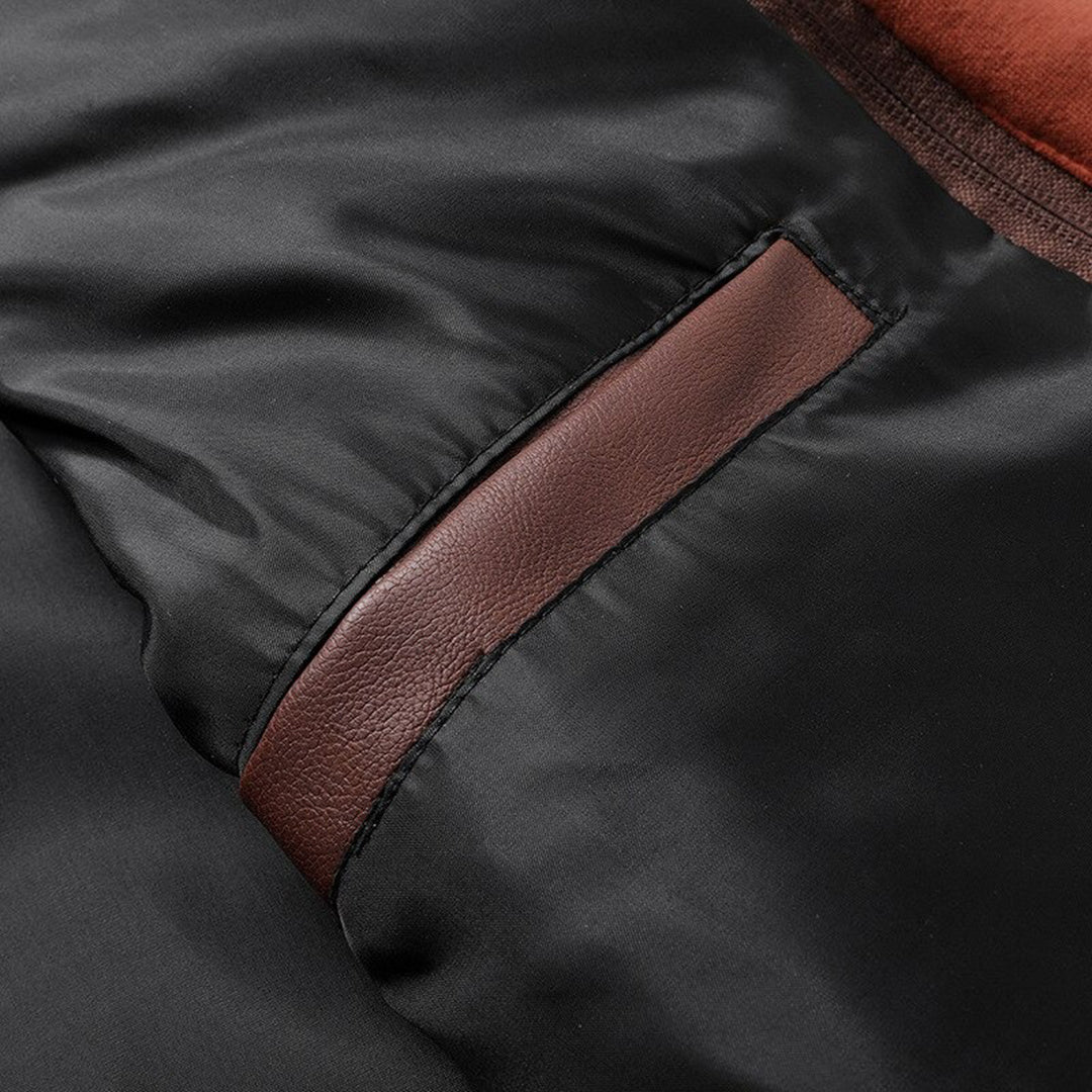 Jacob - Men's Hooded Leather Jacket