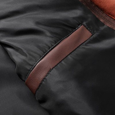 Jacob - Men's Hooded Leather Jacket