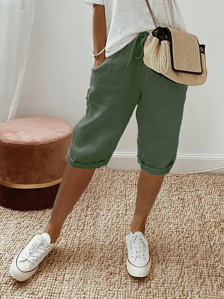 LUI™ – Lightweight Cotton-Linen Shorts