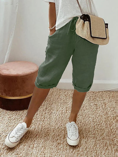 LUI™ – Lightweight Cotton-Linen Shorts