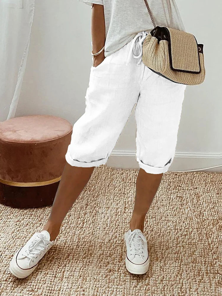 LUI™ – Lightweight Cotton-Linen Shorts