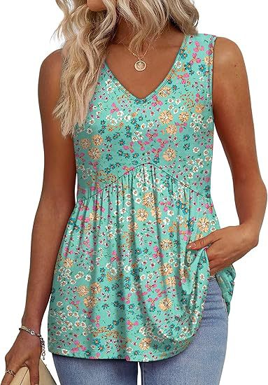 Elenor | Easy Breezy Sleeveless Flowing Tank Top