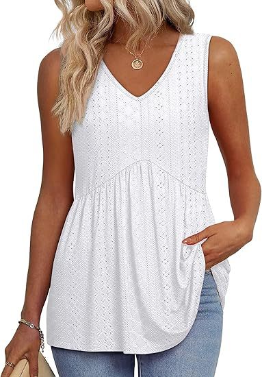 Elenor | Easy Breezy Sleeveless Flowing Tank Top