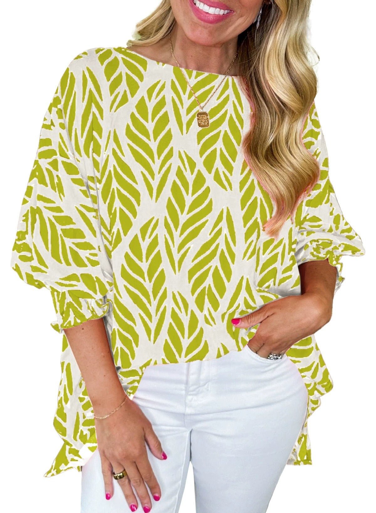 Risa | Blouse with Puff Sleeves