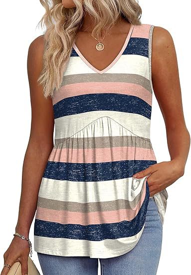 Elenor | Easy Breezy Sleeveless Flowing Tank Top