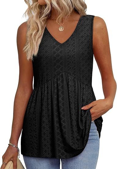 Elenor | Easy Breezy Sleeveless Flowing Tank Top