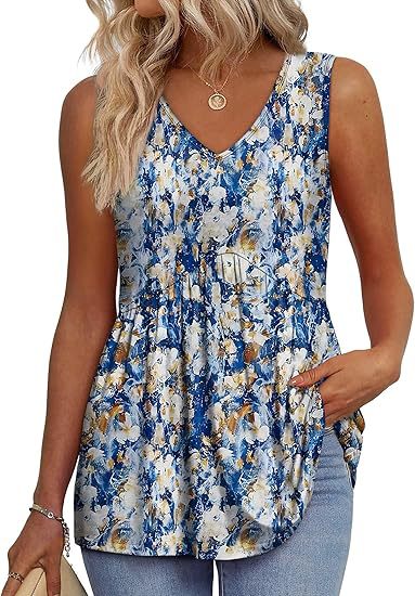 Elenor | Easy Breezy Sleeveless Flowing Tank Top