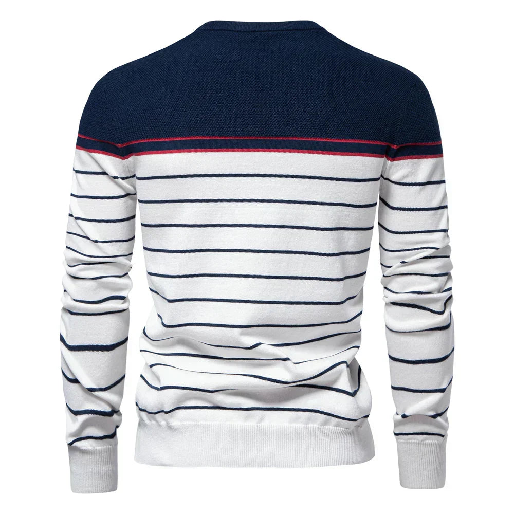 Eden™ | Striped Marine Sweater