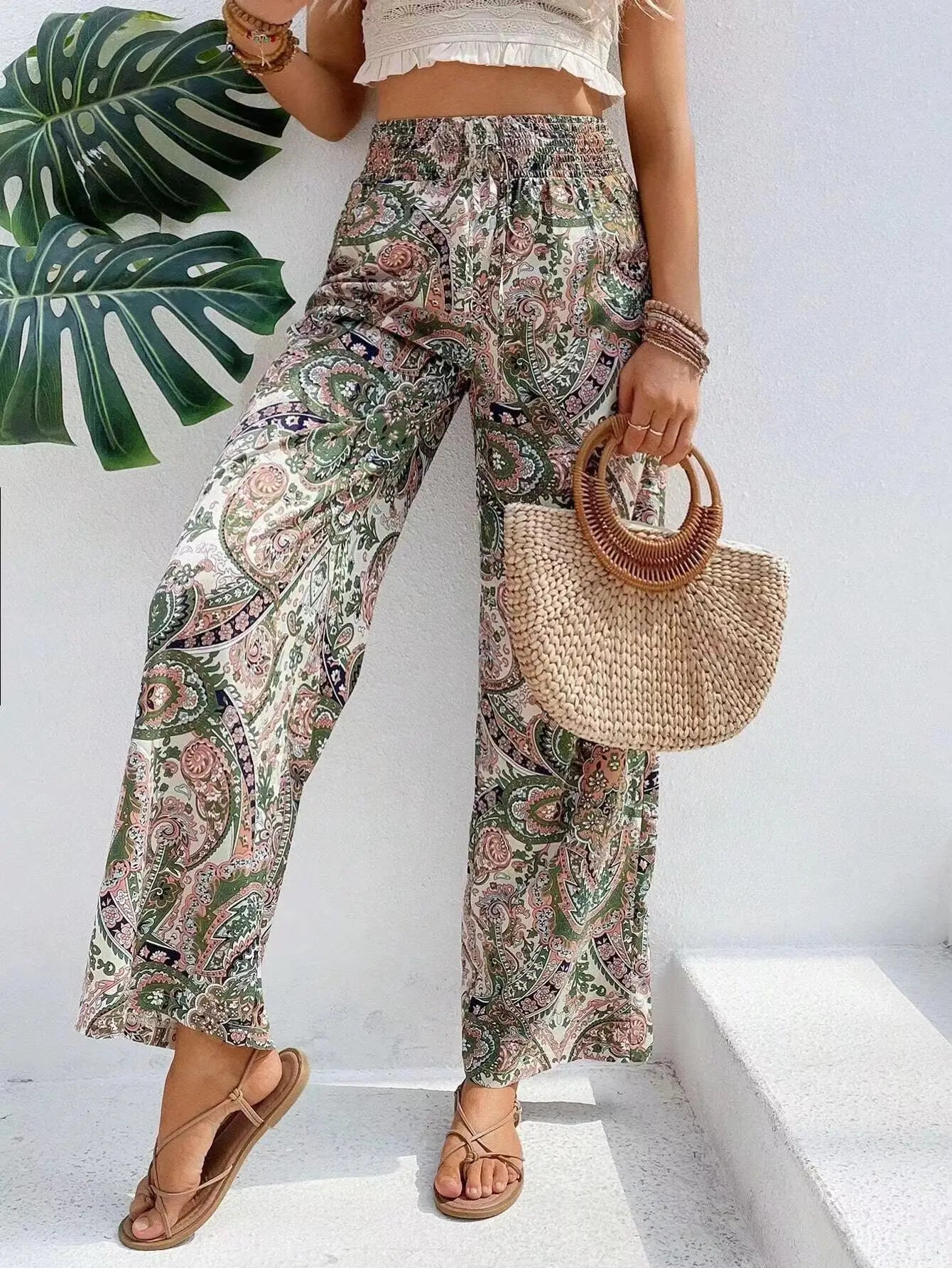 Olivia™ - Retro-Inspired Wide-Leg Trousers