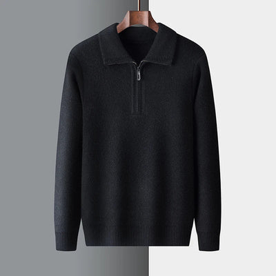 Isaac™ - Cozy Quarter Zip Sweater for Ultimate Warmth