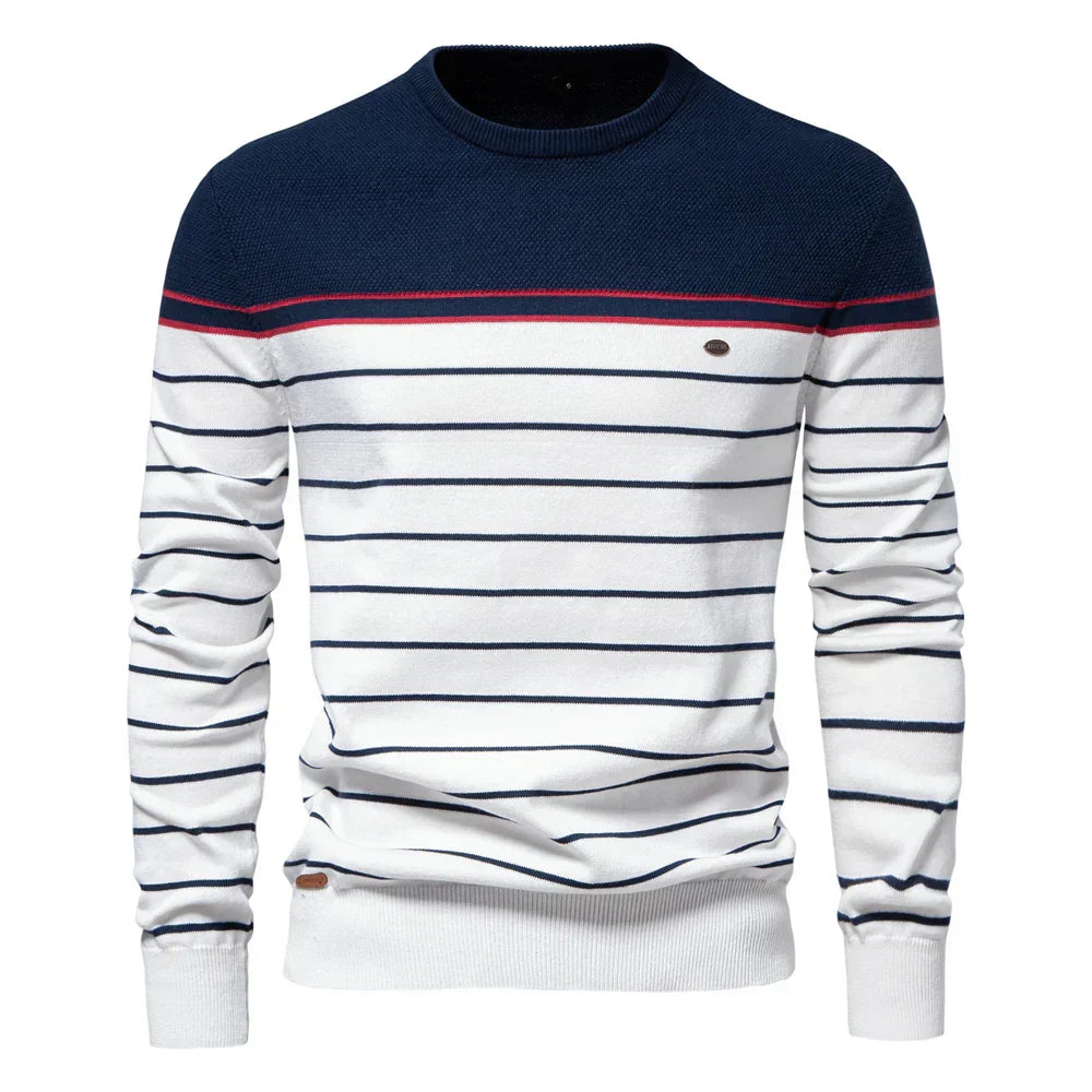 Eden™ | Striped Marine Sweater