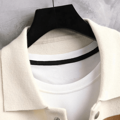 Nathan™ - Cozy Striped Cardigan