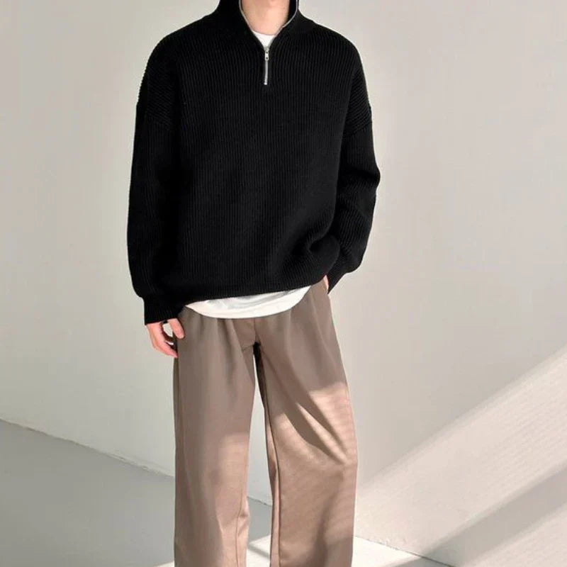 Lucas™ - Deluxe Zip-Up Sweater