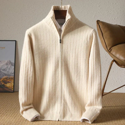 Owen™ - Cozy Merino Wool Business Cardigan