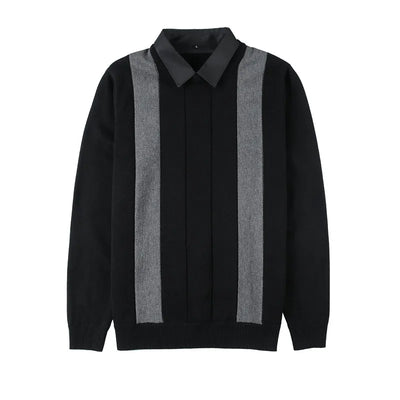 Elijah™ - Timeless Striped Knit Sweater
