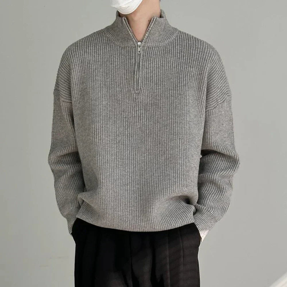 Lucas™ - Deluxe Zip-Up Sweater