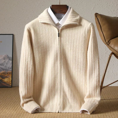 Owen™ - Cozy Merino Wool Business Cardigan
