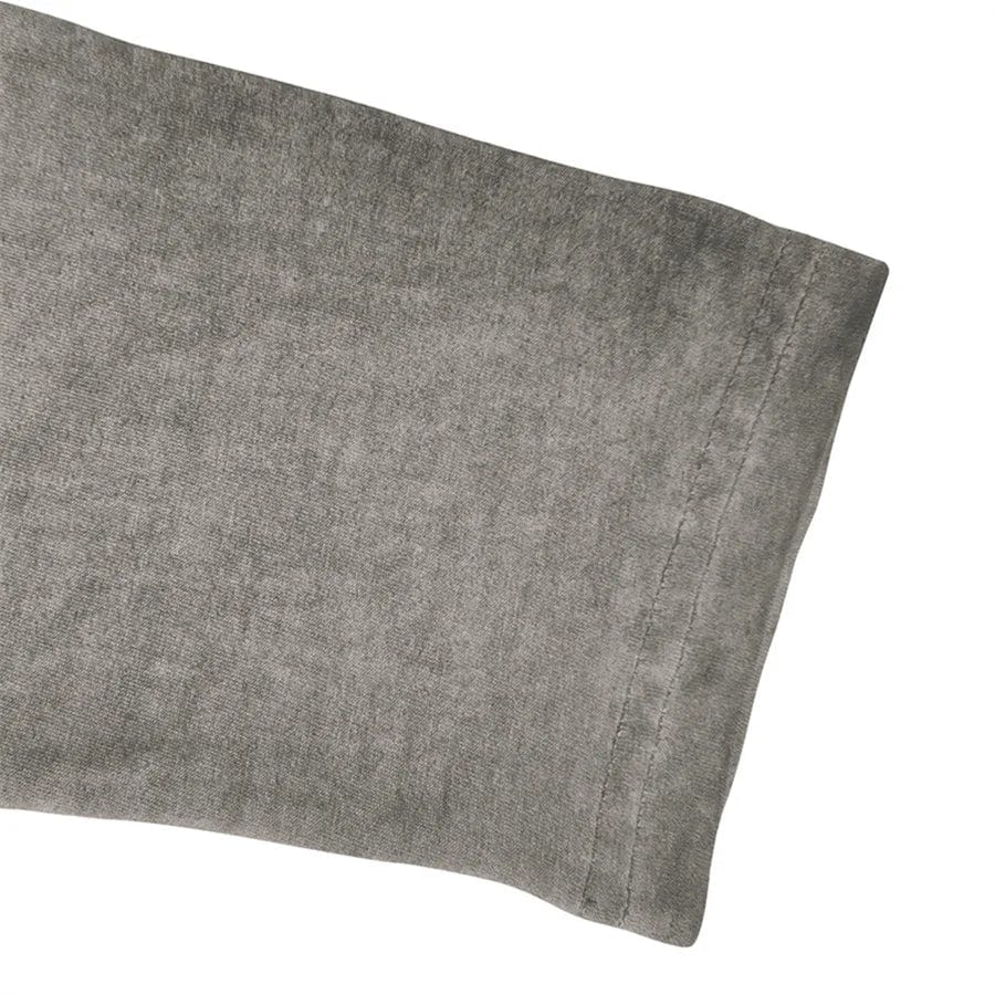 Long-Sleeved Henley Top