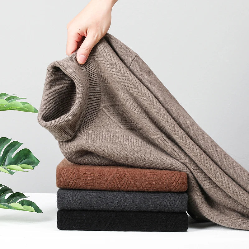 Ethan™ - Luxuriously Soft Pure Wool Sweater for Ultimate Comfort