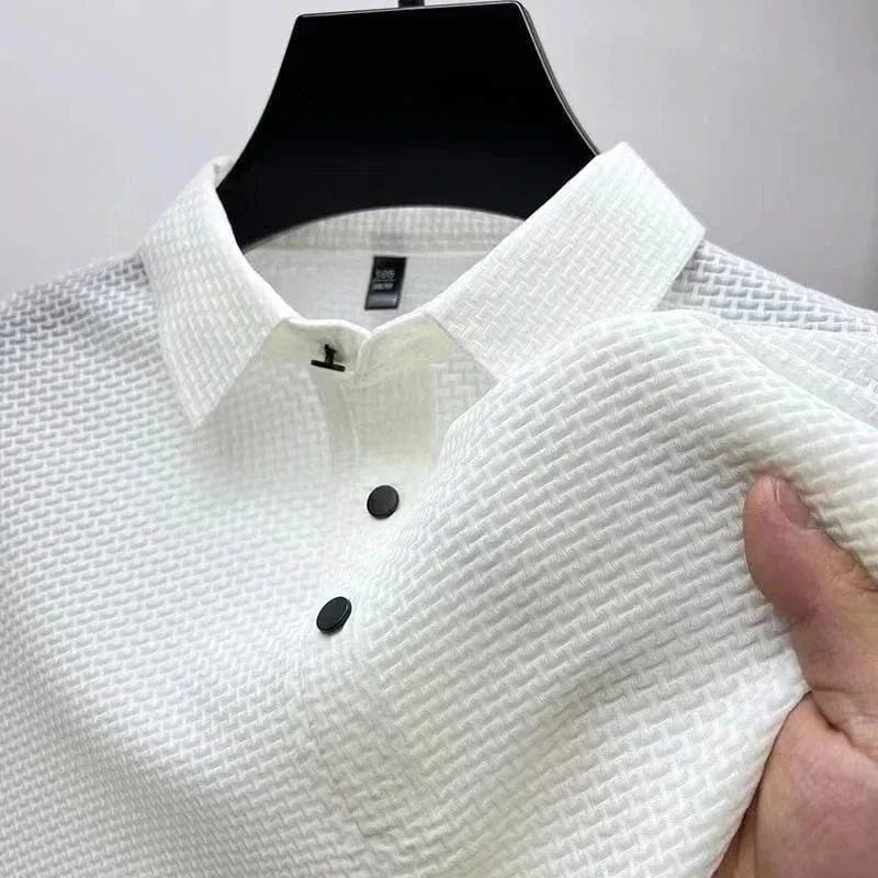 Bracciano Silk Polo Tee