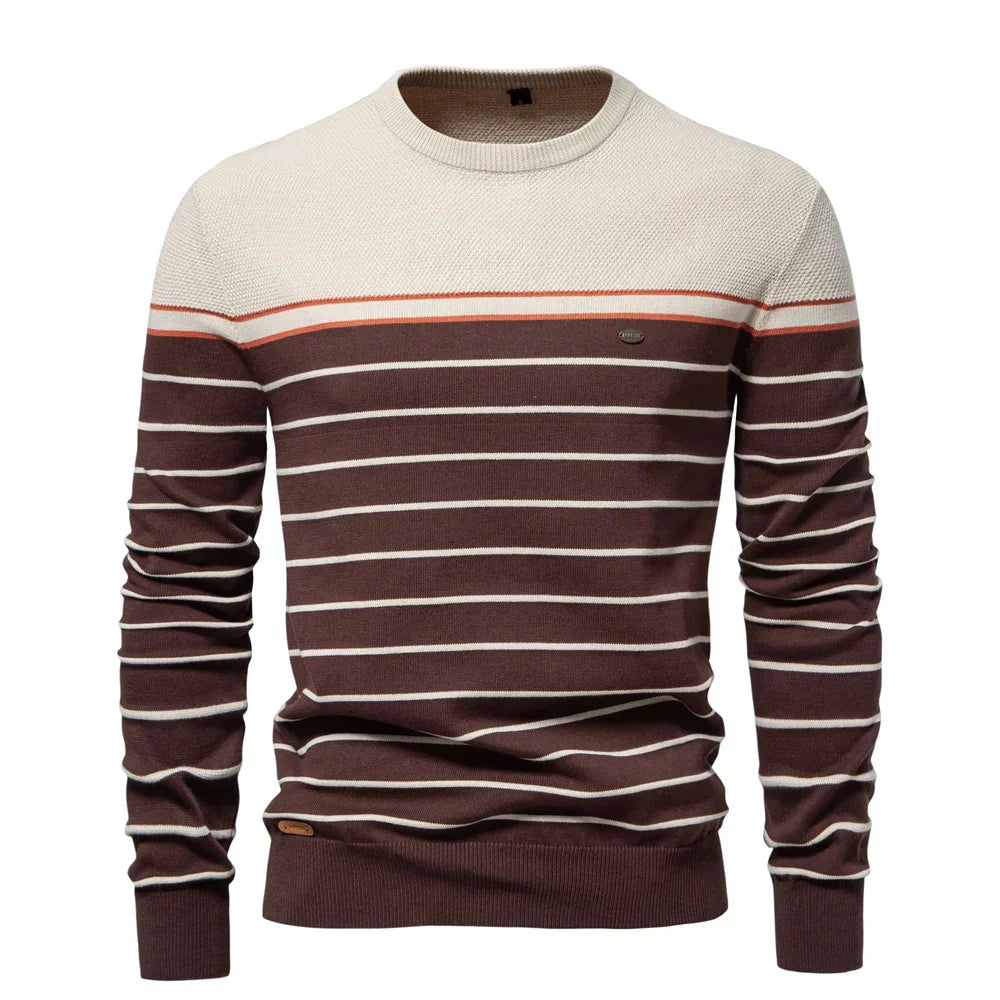 Eden™ | Striped Marine Sweater