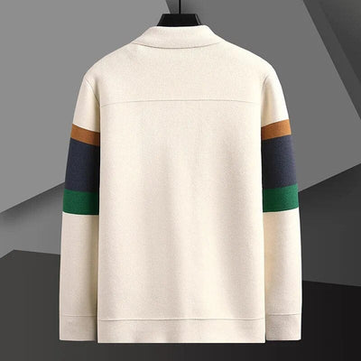 Nathan™ - Cozy Striped Cardigan