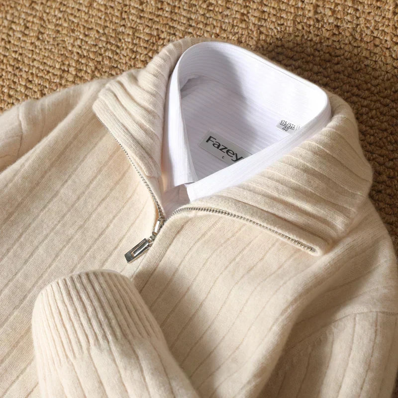 Owen™ - Cozy Merino Wool Business Cardigan