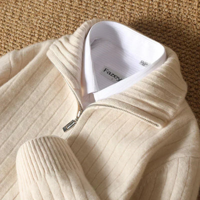 Owen™ - Cozy Merino Wool Business Cardigan