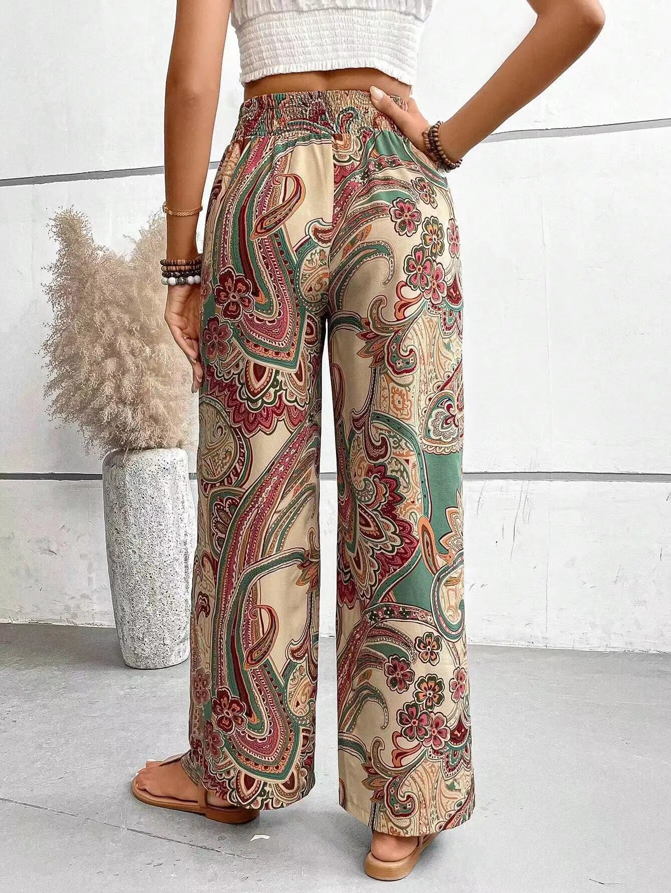 Olivia™ - Retro-Inspired Wide-Leg Trousers