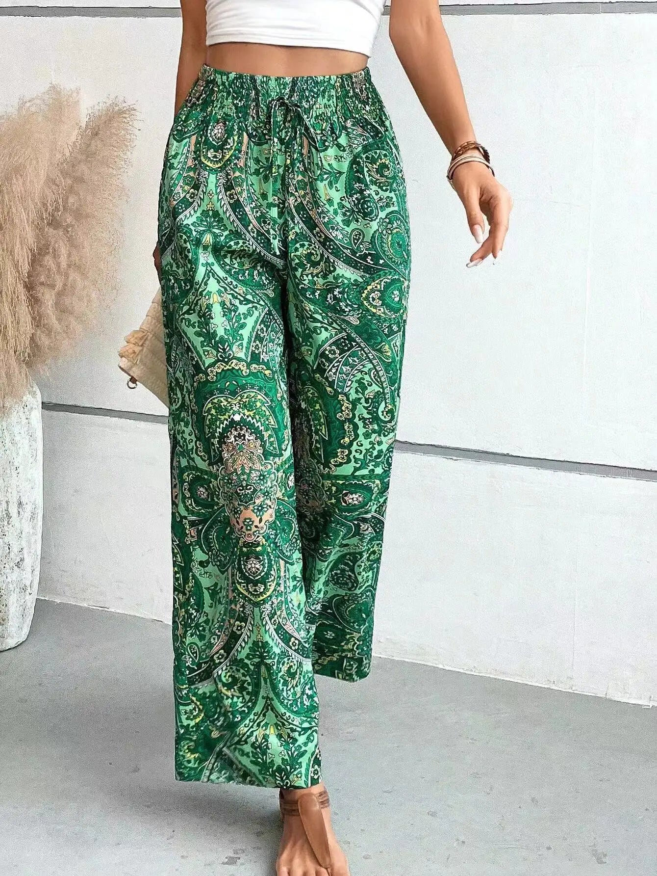 Olivia™ - Retro-Inspired Wide-Leg Trousers