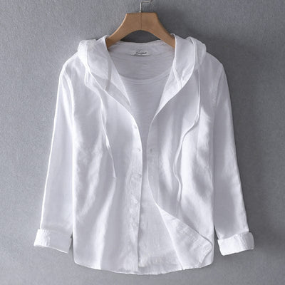 Avery Striped Hooded Top
