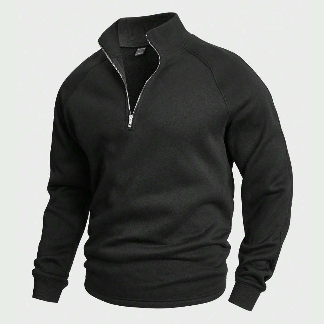 William™ - Relaxed Fit Half-Zip Sweater