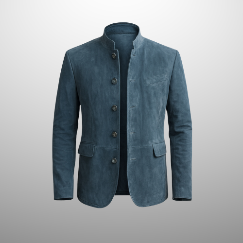 Men’s Suede Leather Jacket – Timeless Style with Premium Comfort