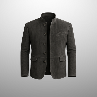 Men’s Suede Leather Jacket – Timeless Style with Premium Comfort
