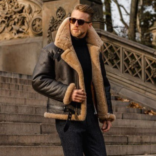 Lewis - Leather Pilot Jacket