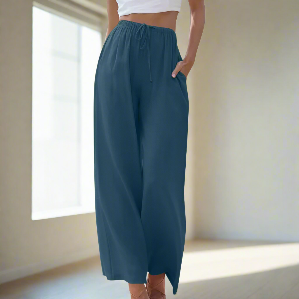 Zoe™ - Chic Cotton Trousers