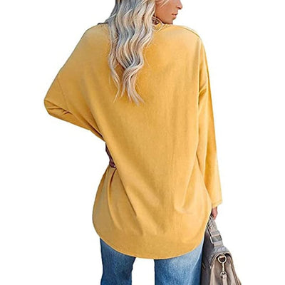 Joanna | Cozy Long Sleeve Top With Tummy Coverage