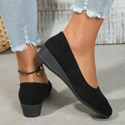Elly - Comfortable Ballet Flats with Wedge Heel