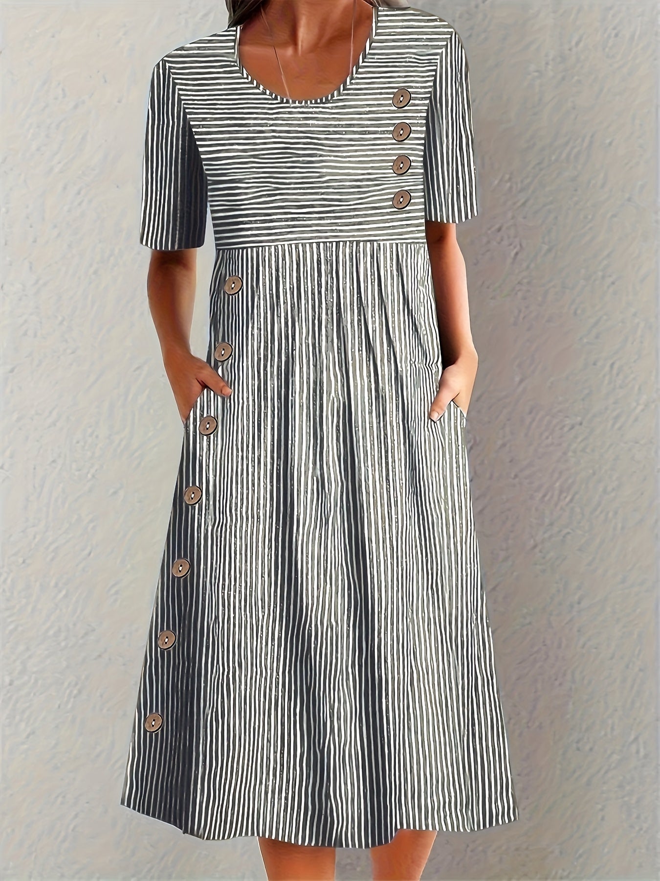 Sofia™ | Summer Striped Dress