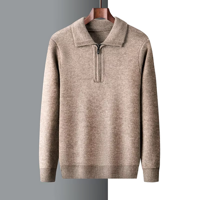 Isaac™ - Cozy Quarter Zip Sweater for Ultimate Warmth