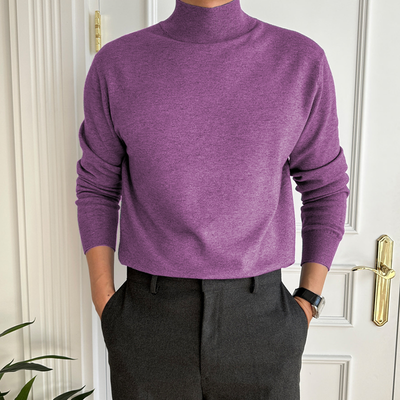 James™ - Cozy Turtleneck Knit Sweater