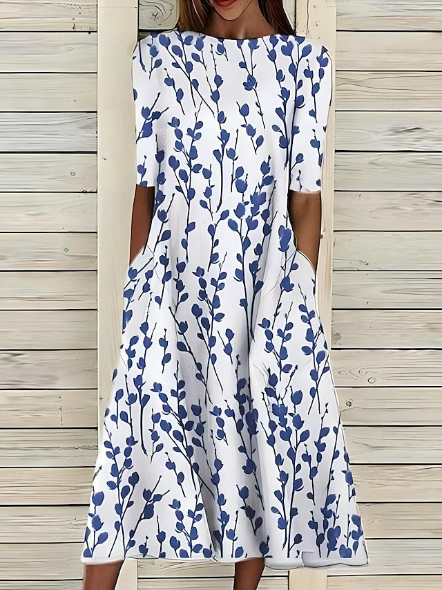 Annie | Floral Coastal Dress